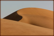 dunes du desert du sahara en mauritanie, afrique